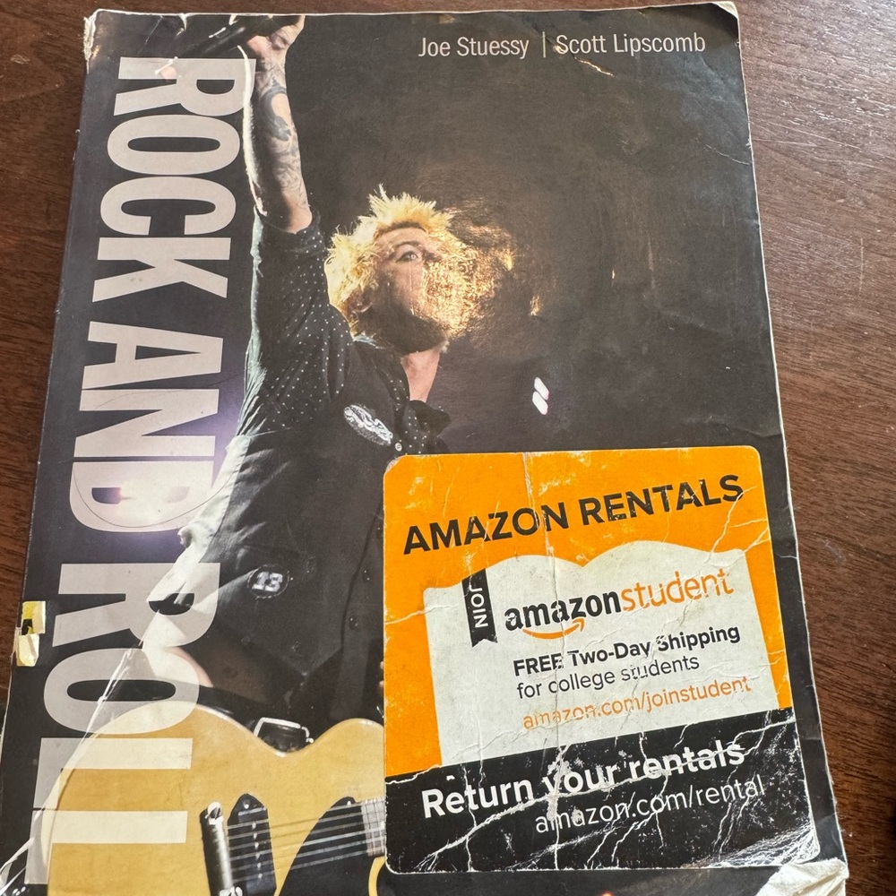 Rock and Roll Book by Joe Stuessy and Scott Lipscomb